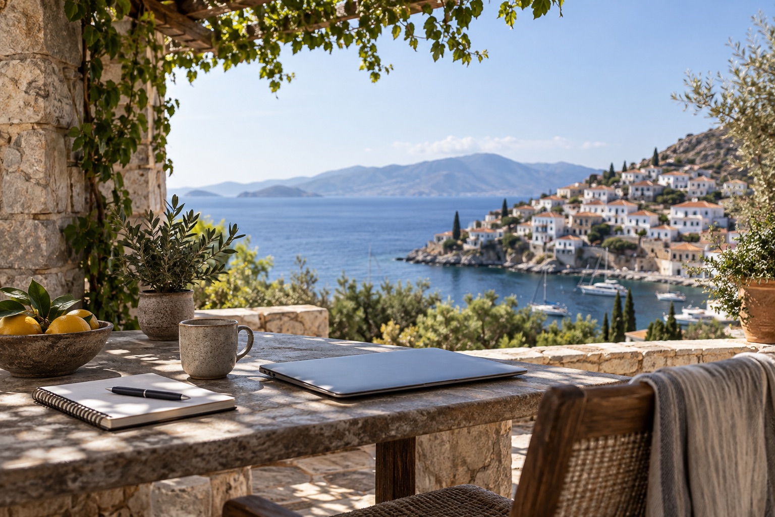 Editorial view for Greece Digital Nomad