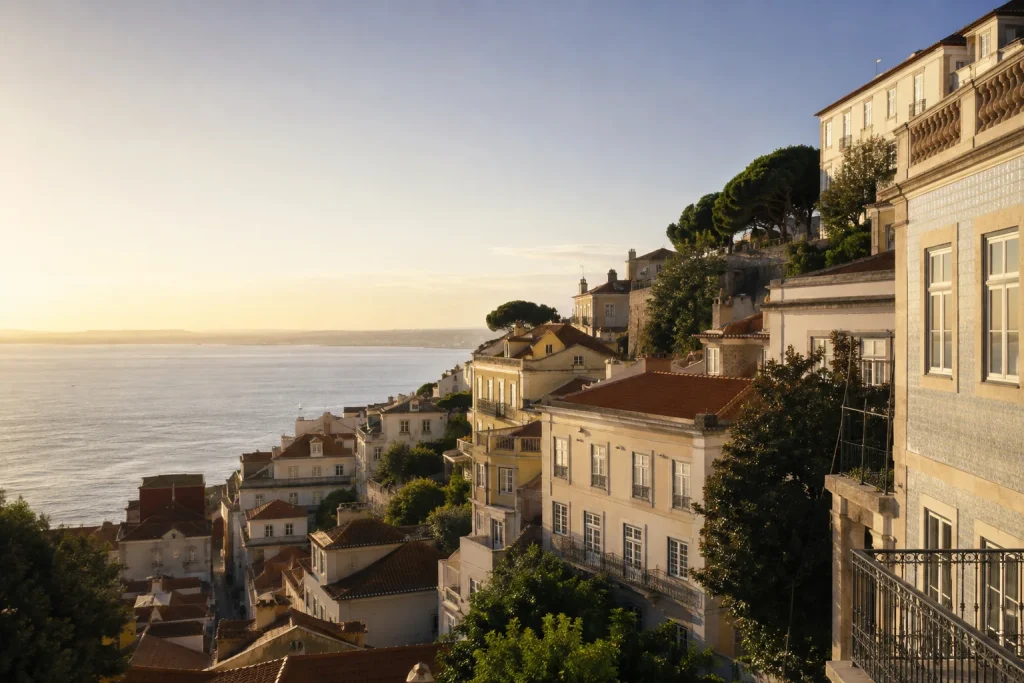A coastal view in Portugal