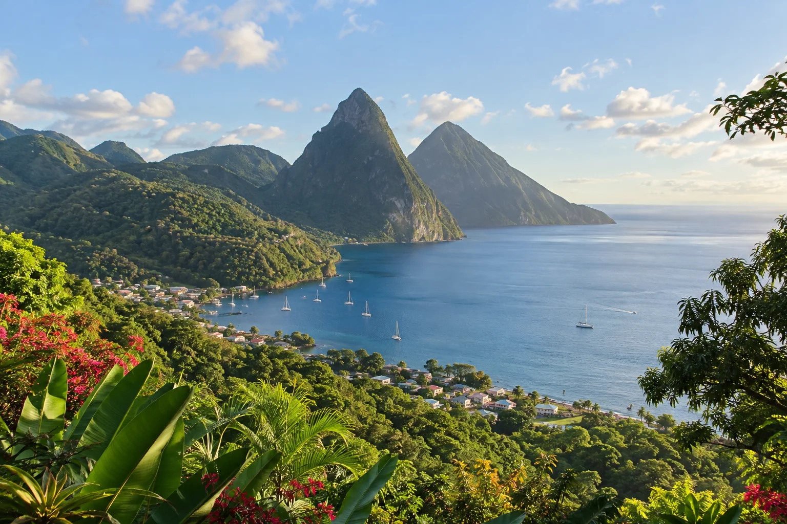 Editorial view for St Lucia